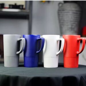 UPS 600ml Large Capacity Matte Ceramic Mug Set